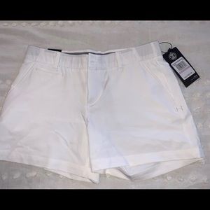 NWTWhite under armour golf shorts